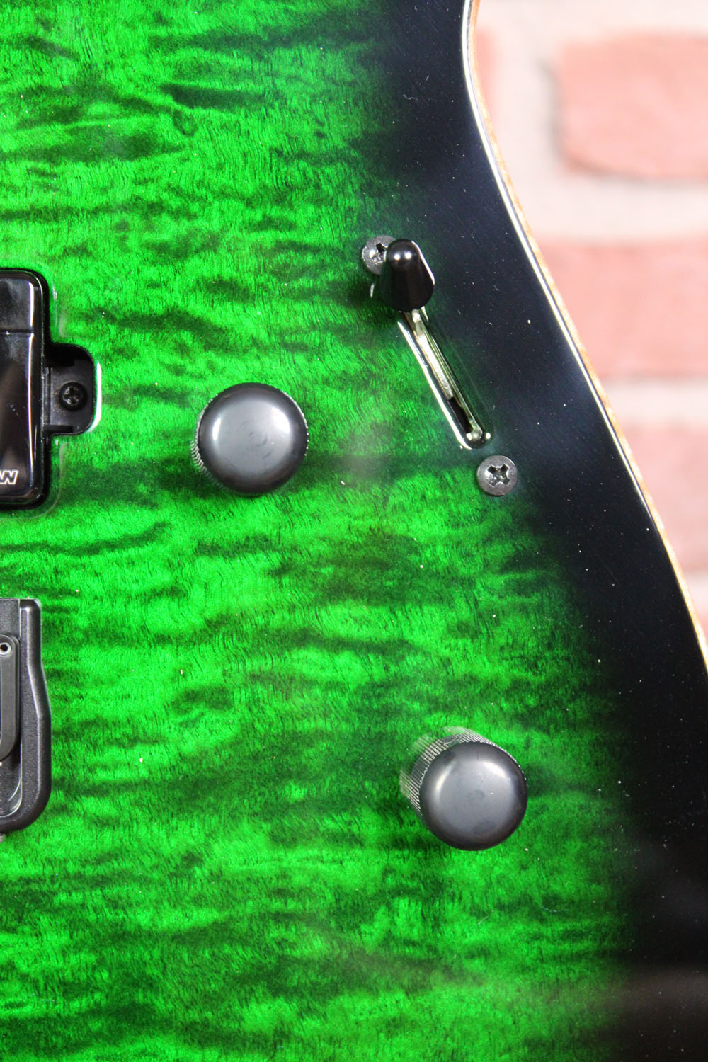 USA M-II HT FM Dark  Green Sunburst Fishman Modern